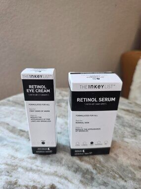 The Inkey List Retinol Face & Eye Treatment Bundle NEW